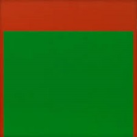 kunst-minimalisme-schilderij rood groen-Ellsworth Kelly-2.jpg