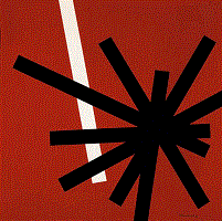 kunst-minimalisme-schilderij bruin zwart-paul van hoeydonck-1.gif