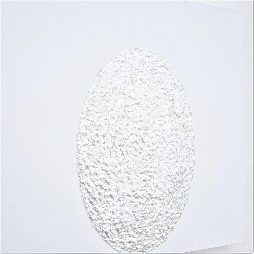83a kunst minimalisme schilderij wit 50x50cm 395euro henkbroeke